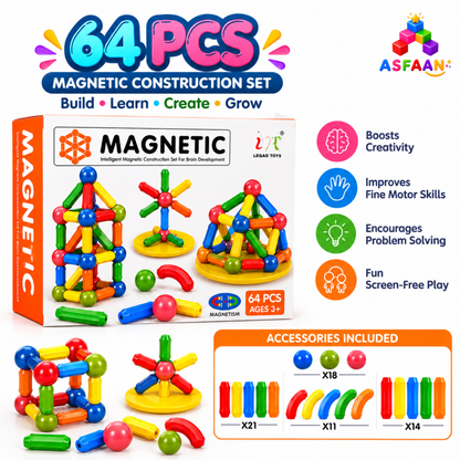 Magnetic Building Blocks – Build & Create