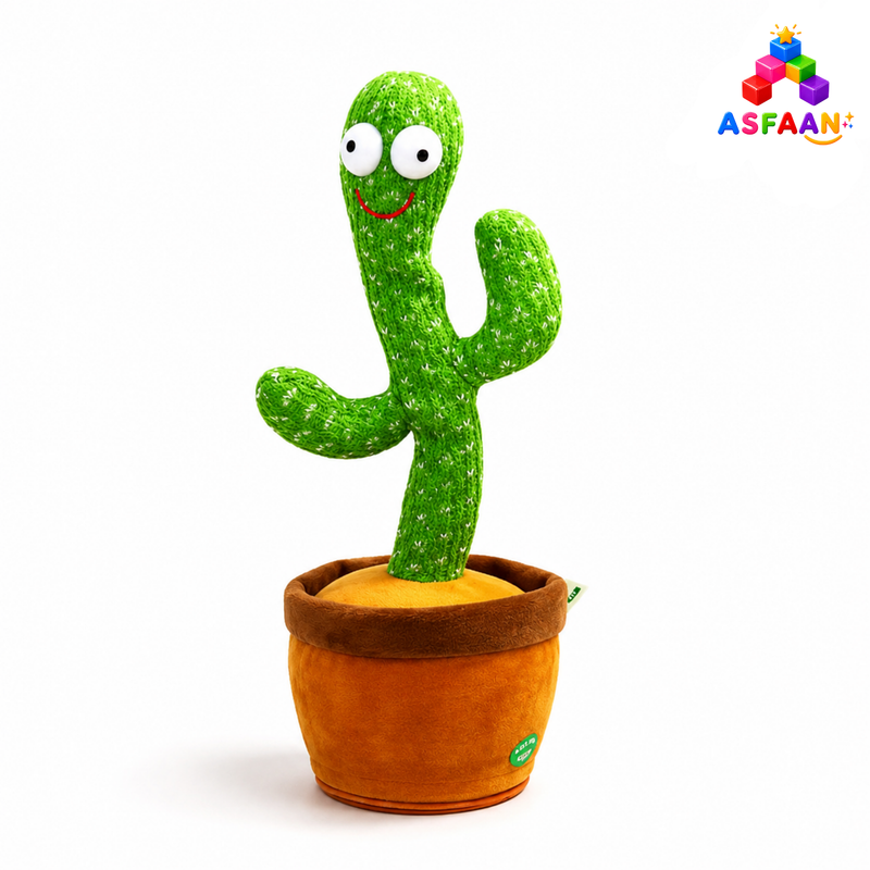 Dancing & Talking Cactus Toy – Rechargeable Interactive Toy for Kids