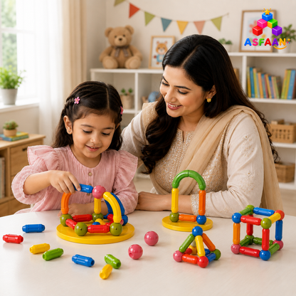 Magnetic Building Blocks – Build & Create