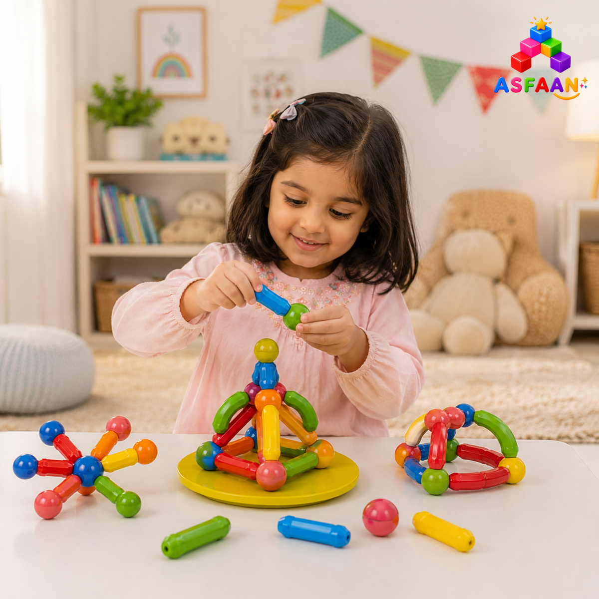 Magnetic Building Blocks – Build & Create