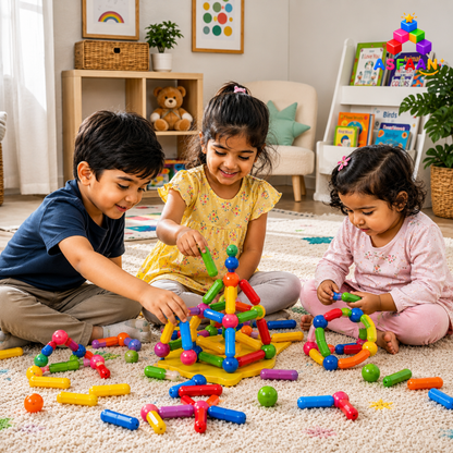Magnetic Building Blocks – Build & Create
