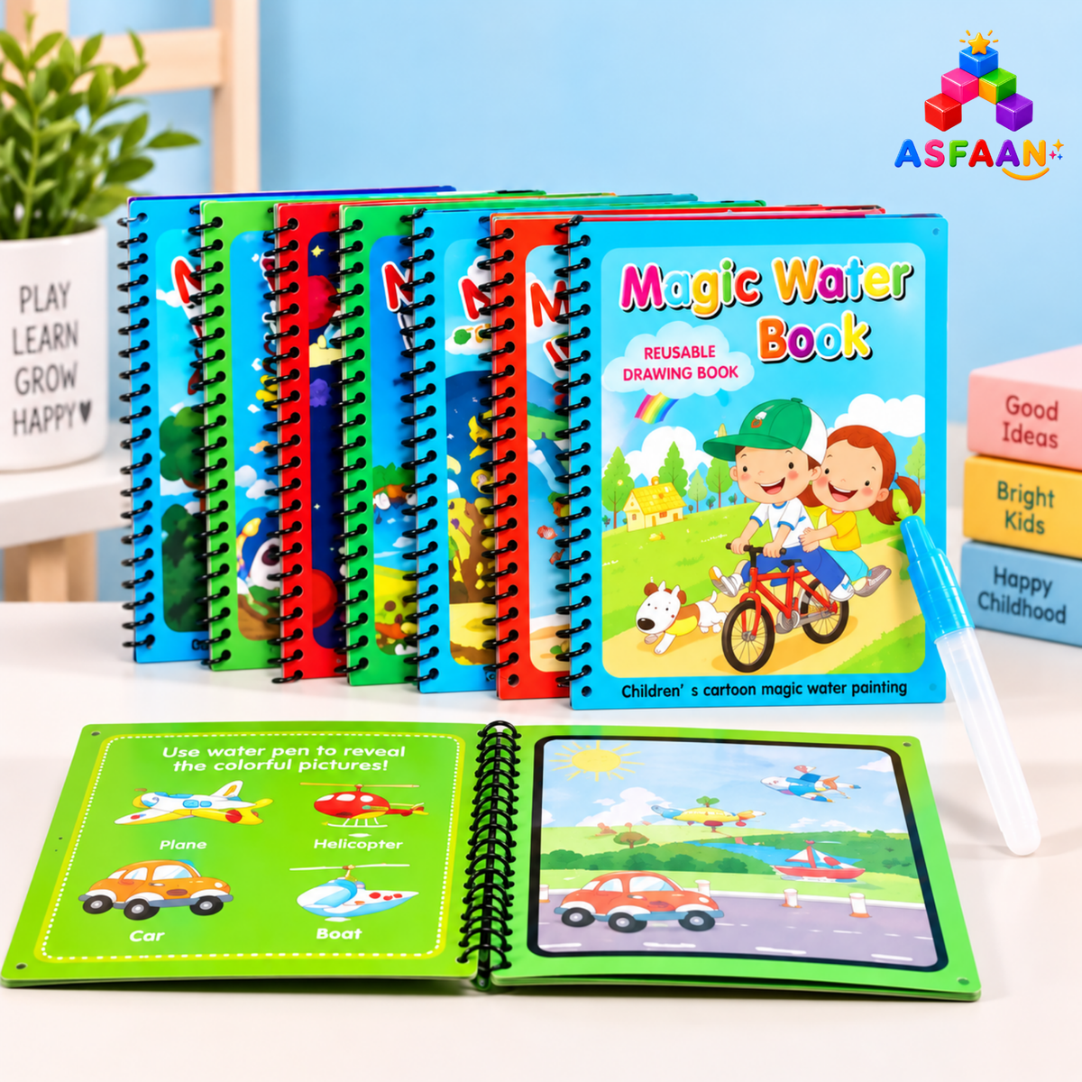 Magic Water Drawing Books for Kids