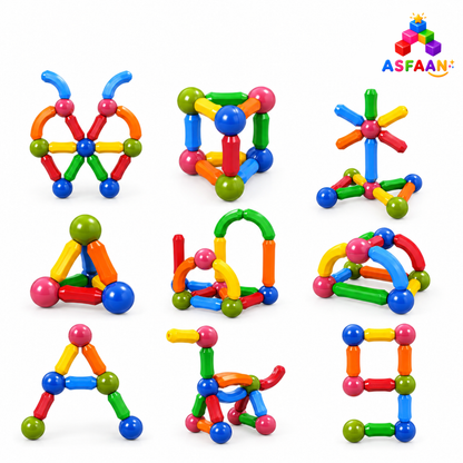Magnetic Building Blocks – Build & Create