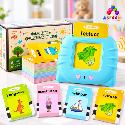 Talking Flash Card Reader – Interactive Learning Toy for Kids