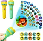 Mini Kids Projector Torch – 3 Slides, 24 Patterns | Educational Night Light & Bedtime Story Toy for Toddlers