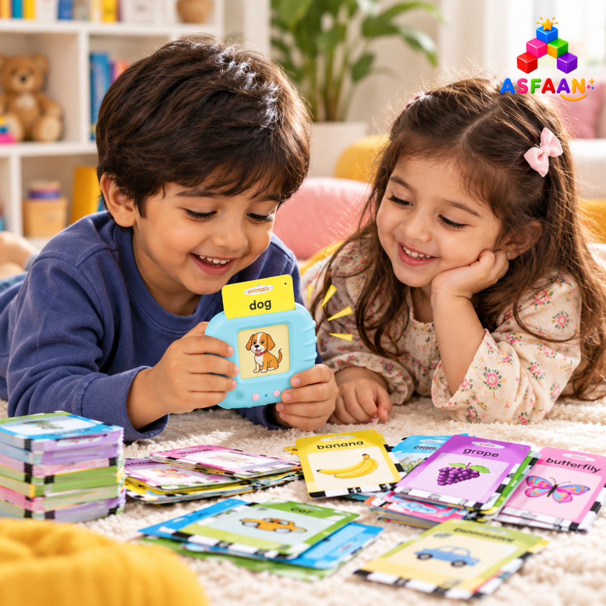 Talking Flash Card Reader – Interactive Learning Toy for Kids