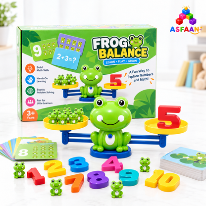 Frog Balance Scale Game - Number Learning Toy for Kids