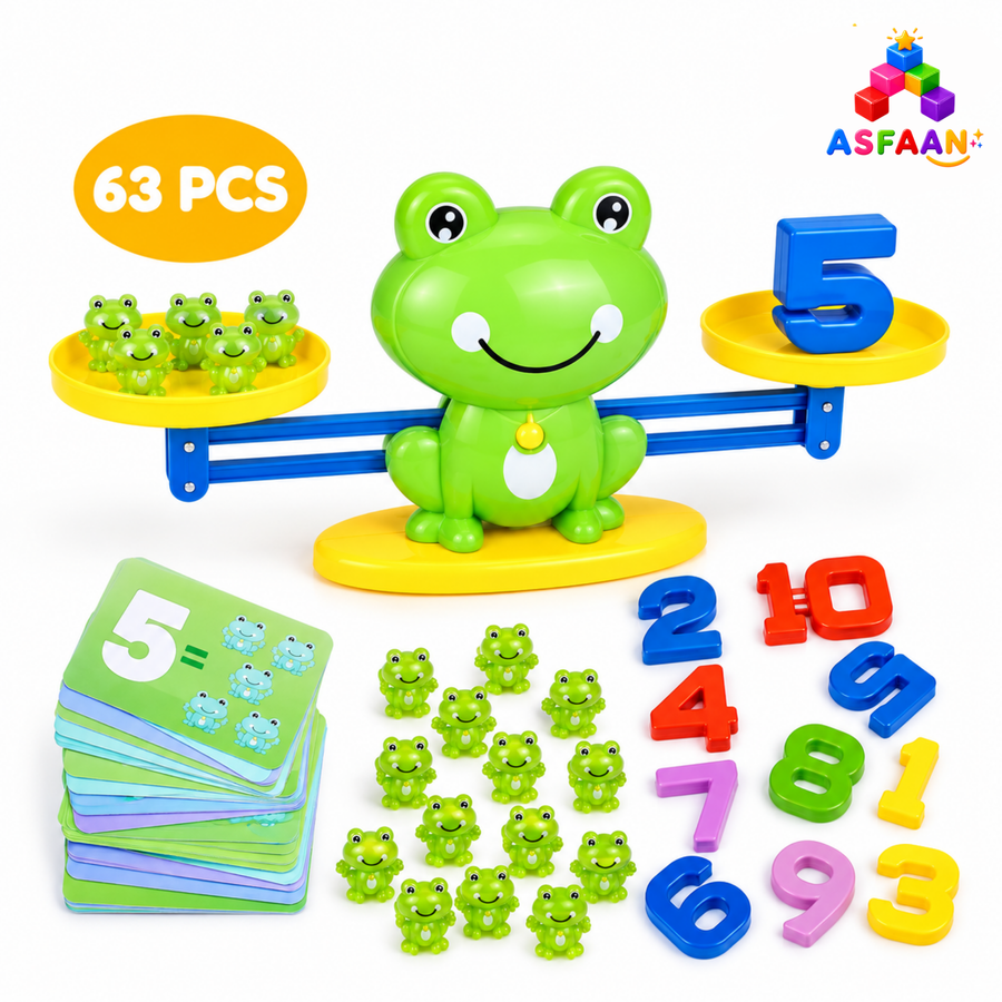 Frog Balance Scale Game - Number Learning Toy for Kids